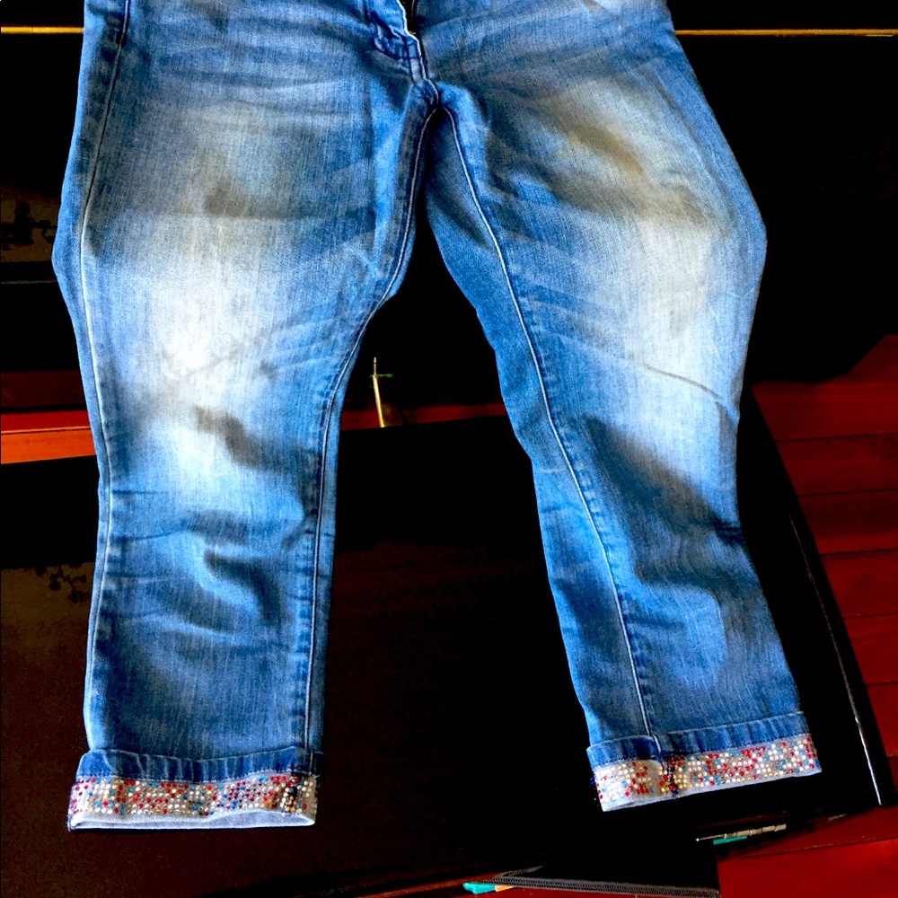 Geox girls ankle jeans